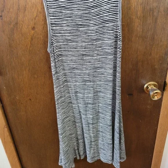 philosophy brand striped sleeveless dress women's small - Picture 5 of 5